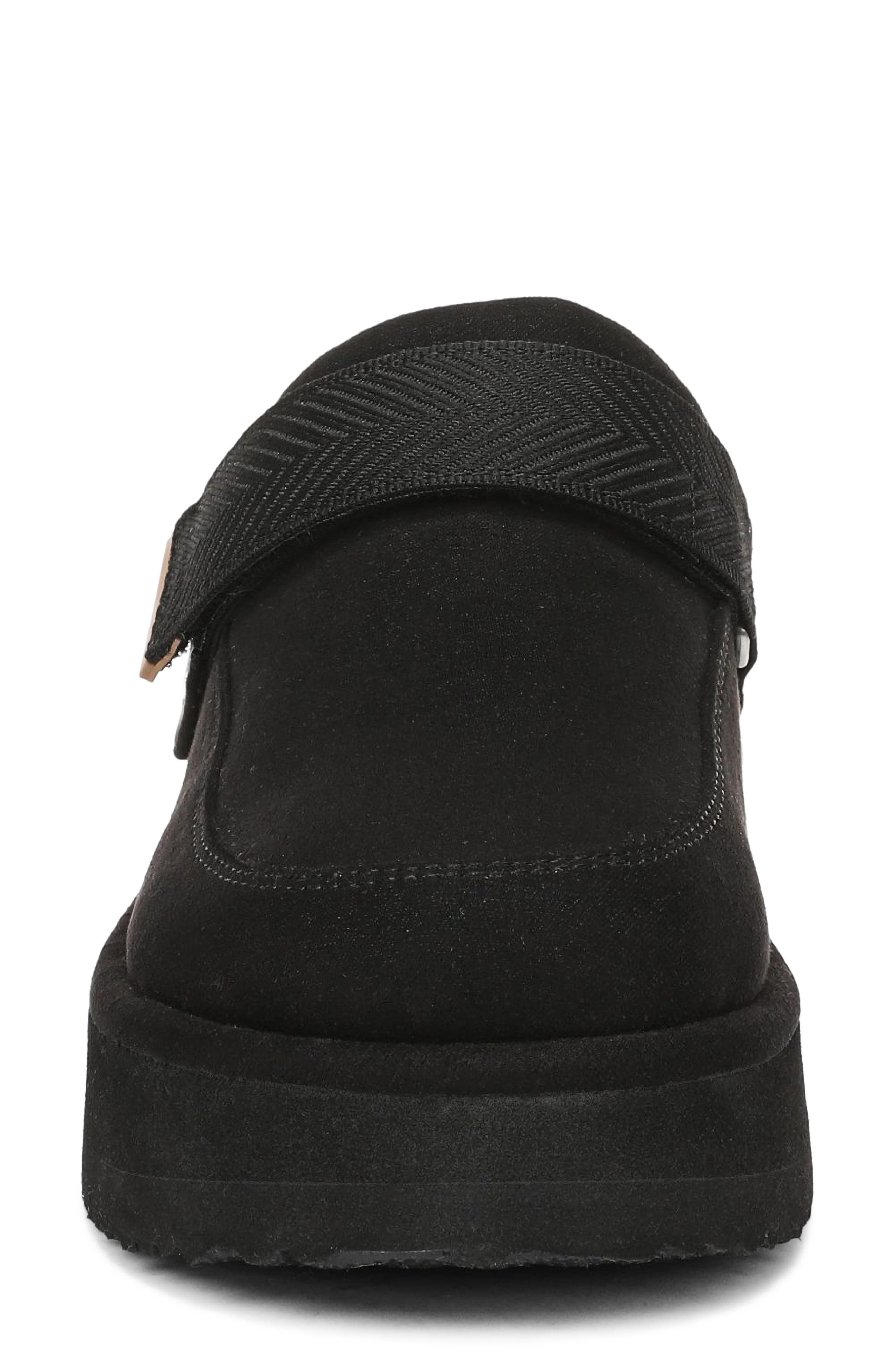 Chill Out Mule, Alternate, color, BLACK MICROSUEDE