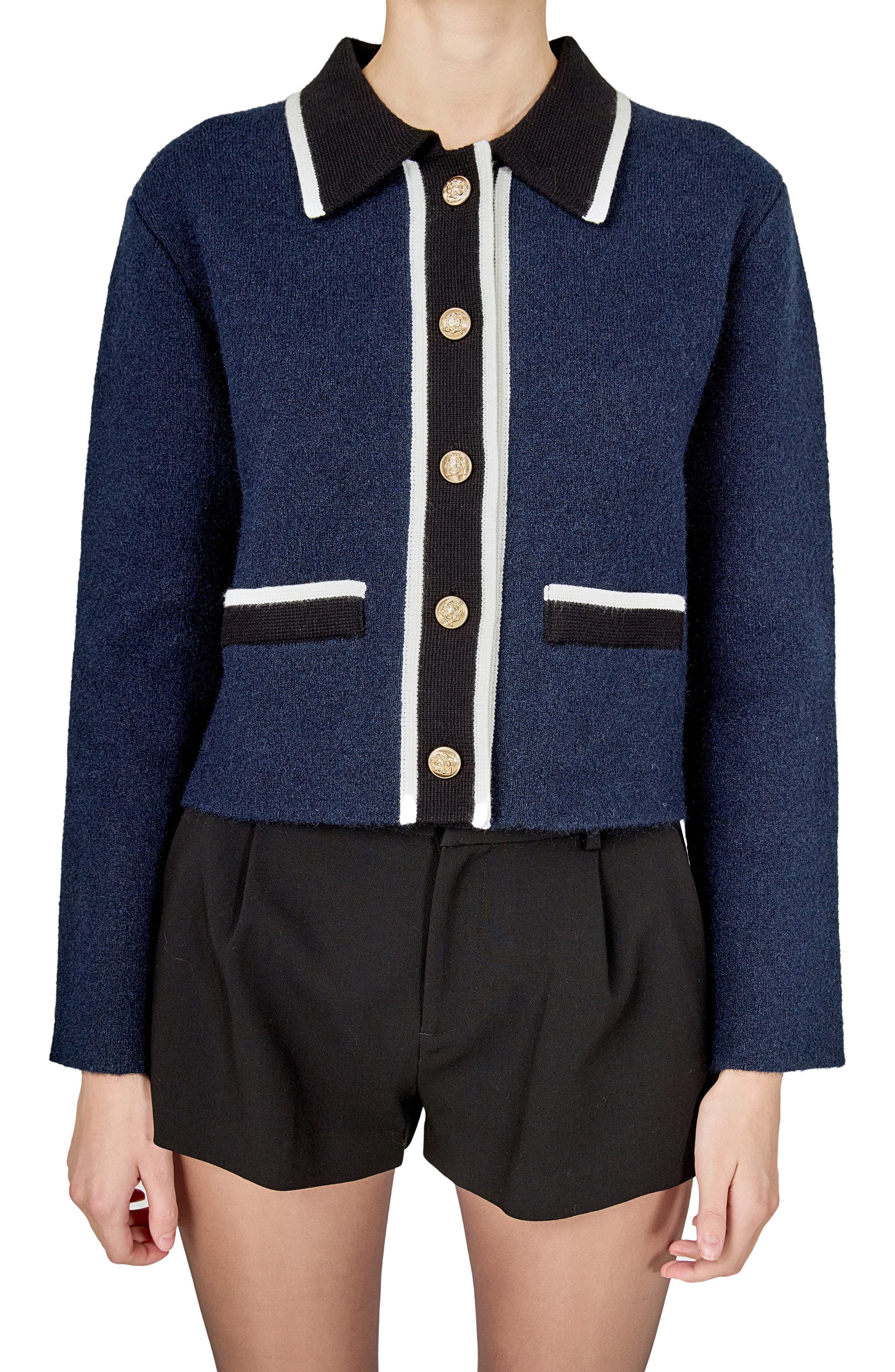 NAVY/ WHITE