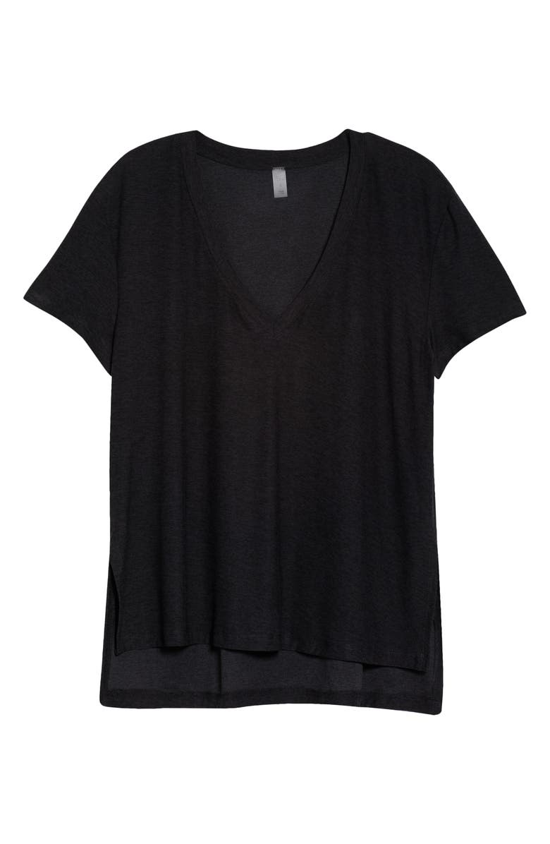 Beyond Yoga Split Up Long T-Shirt, Alternate, color, 