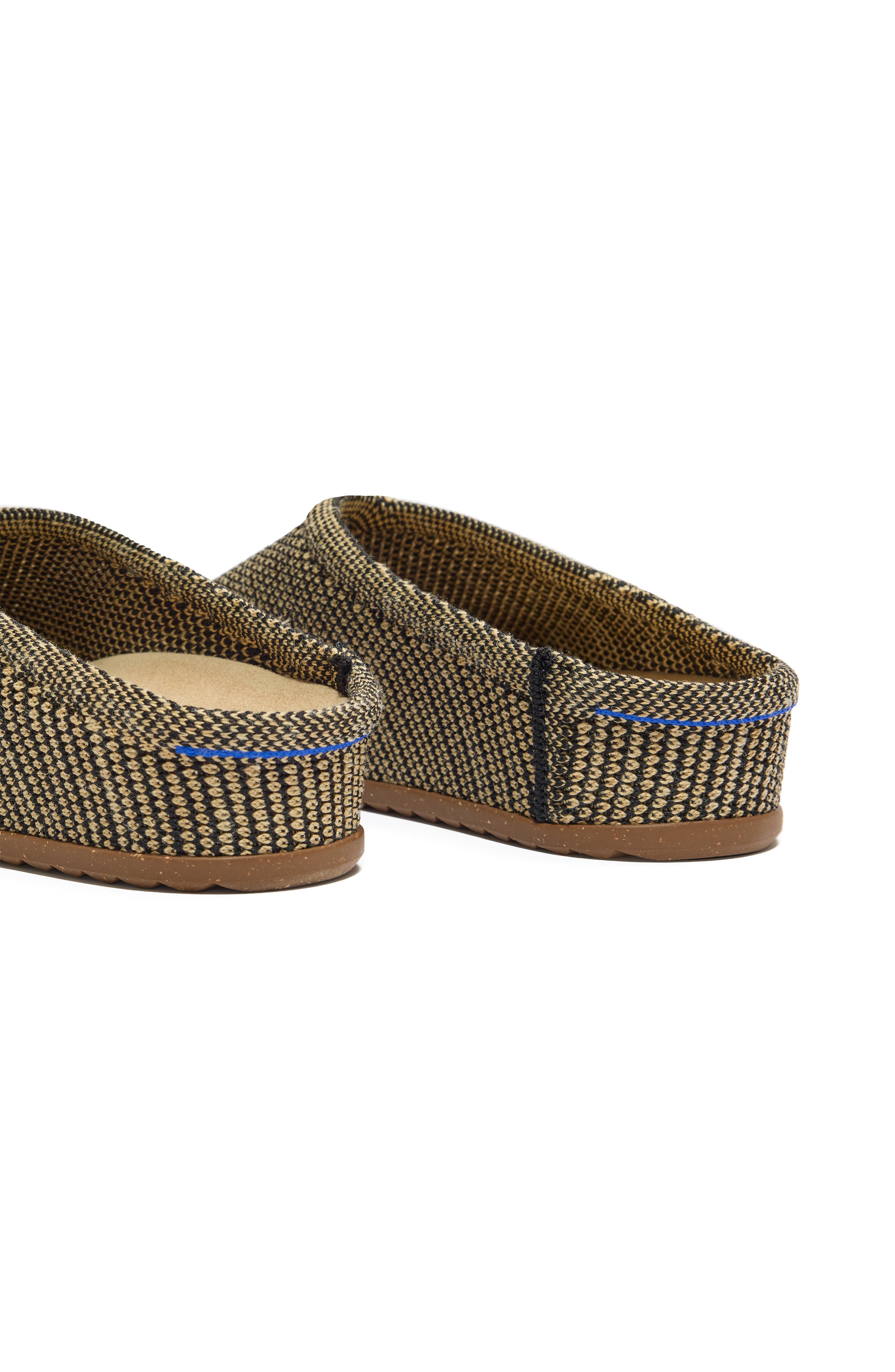 The Casual Clog, Alternate, color, TOFFEE RAFFIA-KNIT