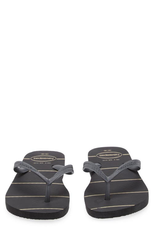 Havaianas Top Flip Flop In Black