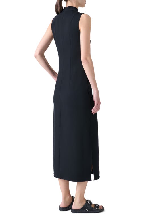 Akris Punto Cutout Ring Hardware Wool Dress