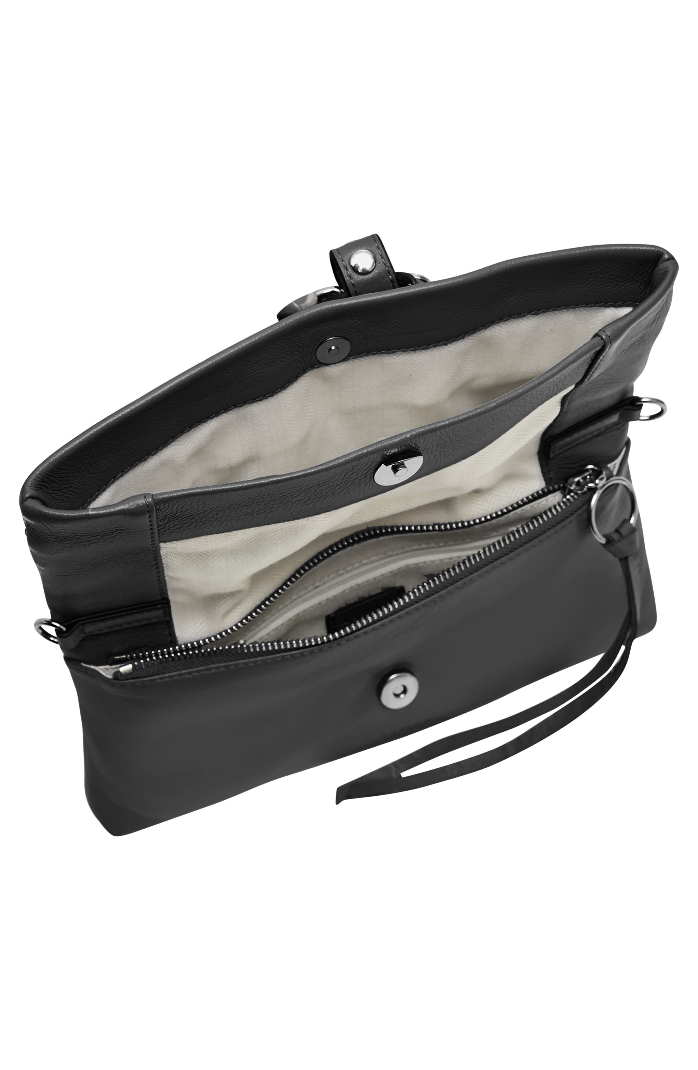 AIMEE Jagger Clutch, Alternate, color, Black