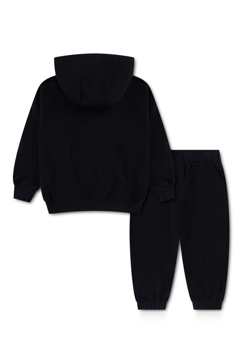 Kids' Club Fleece Oversized Hoodie and Joggers Set, Alternate, color, BLACK