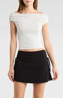 Elodie Draped Off the Shoulder Top