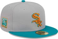 New Era Men's New Era Gray/Teal Chicago White Sox 59FIFTY Fitted Hat