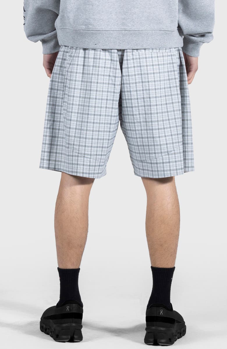 PLEASURES Breeze Plaid Fight Shorts, Alternate, color, 