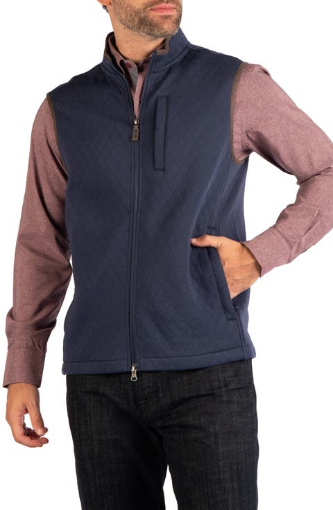 Quilted Knit Vest