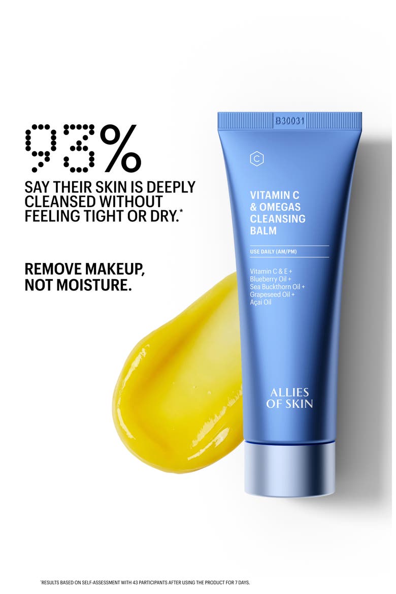 Vitamin C & Omegas Cleansing Balm, Alternate, color, NO COLOR