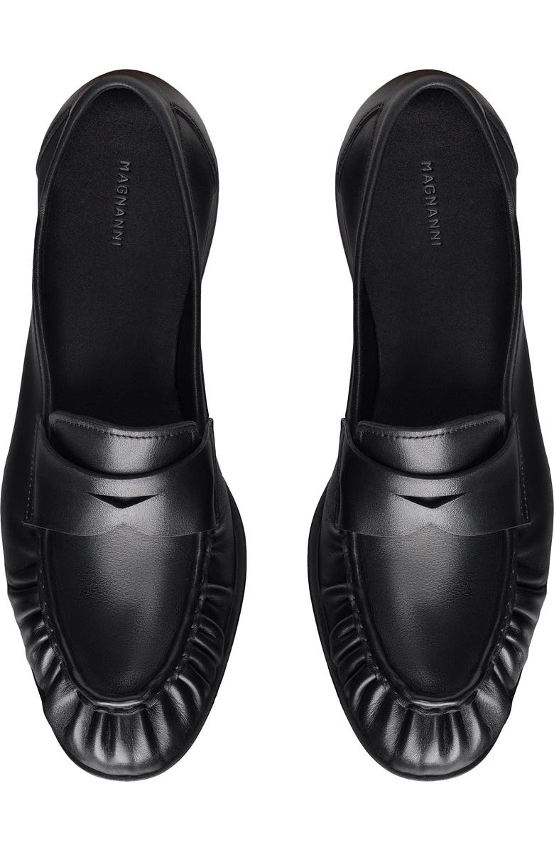 Magnanni Carmela Penny Loafer, Alternate, color, Black