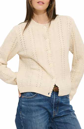 Annalise Pointelle Cardigan