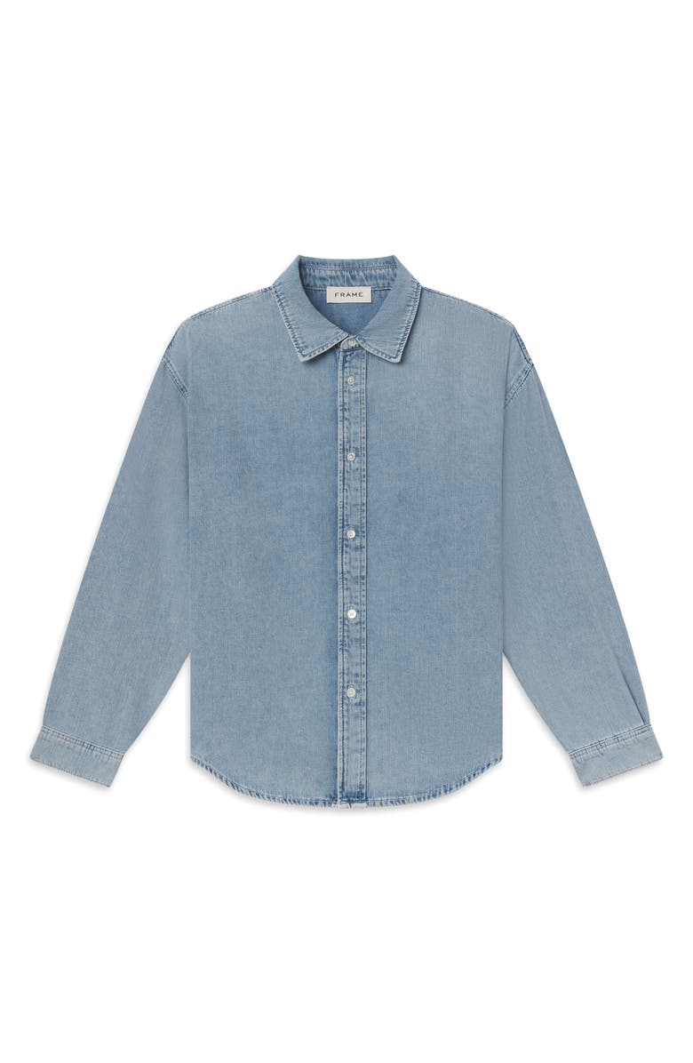 FRAME Classic Denim Button-Up Shirt, Alternate, color, 