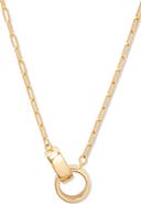 Brook and York Reese Paper Clip Chain Necklace