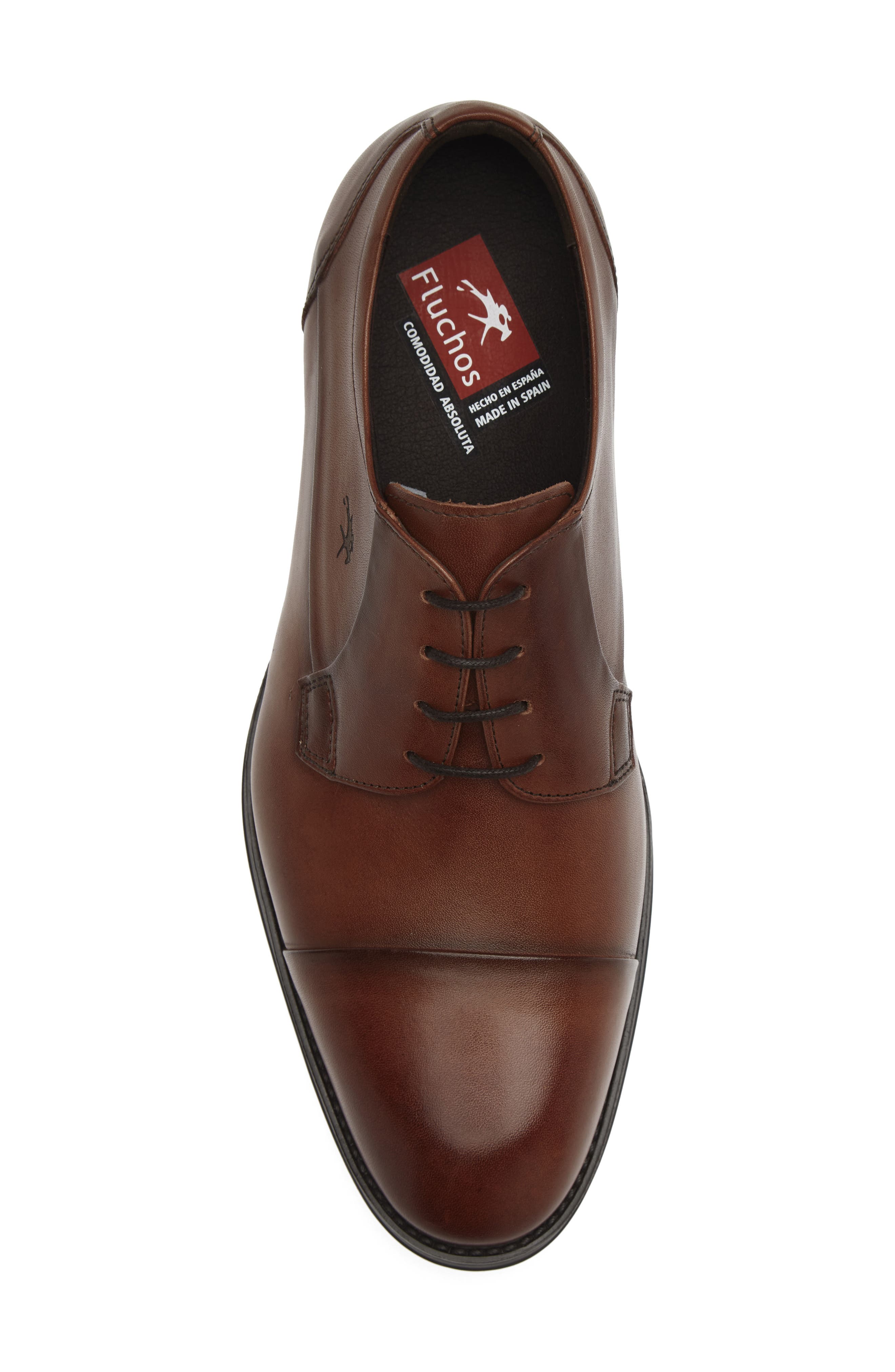 Nantes Lace-Up Oxford, Alternate, color, BROWN BROWN