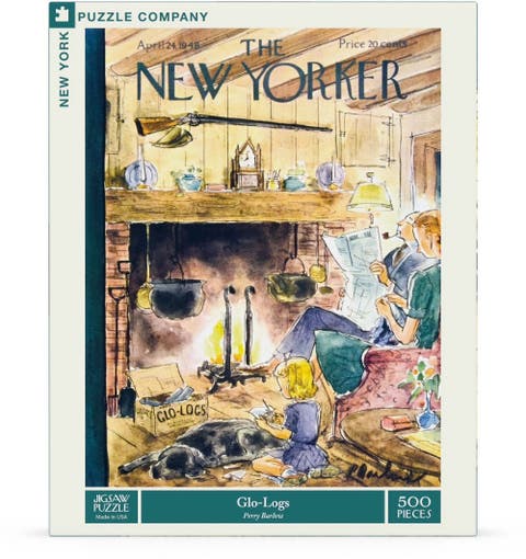 Glo-Logs 500 Piece Puzzle