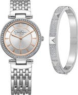 Jessica Simpson Bracelet Watch Set