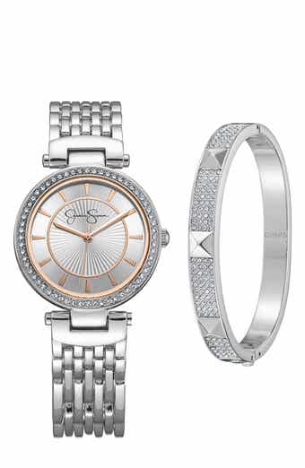 Jessica Simpson Bracelet Watch Set