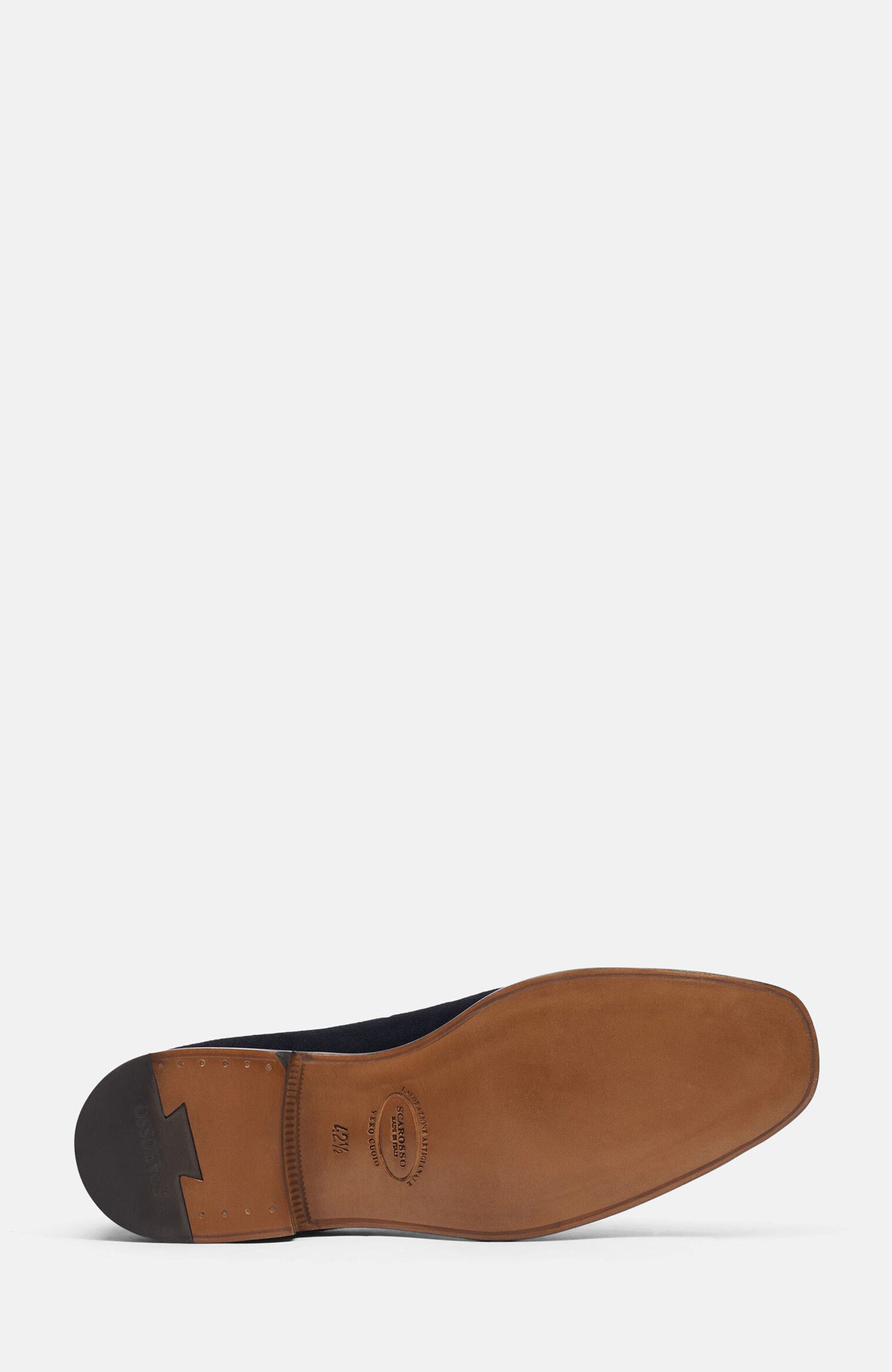 Duccio Loafers, Alternate, color, Dark Blue Suede