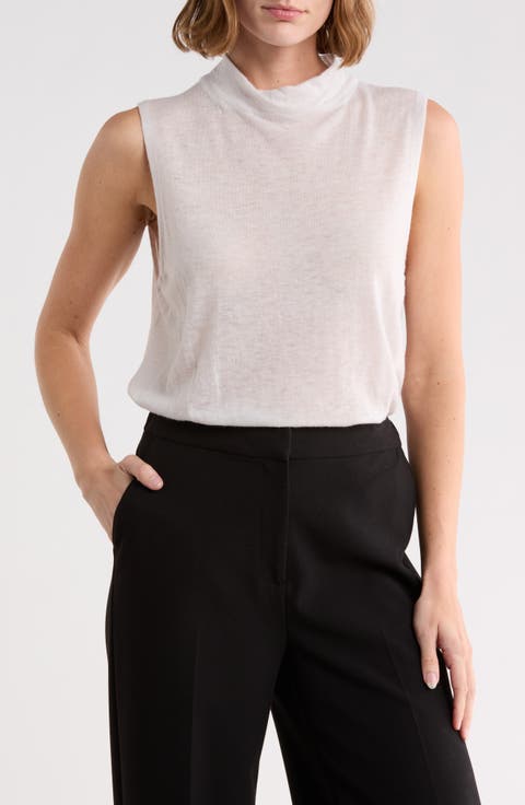 Sleeveless Wool Sweater