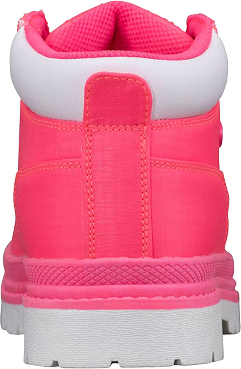 LUGZ <p>Drifter Ripstop Boot </p>, Alternate, color, Neon Pink/ White