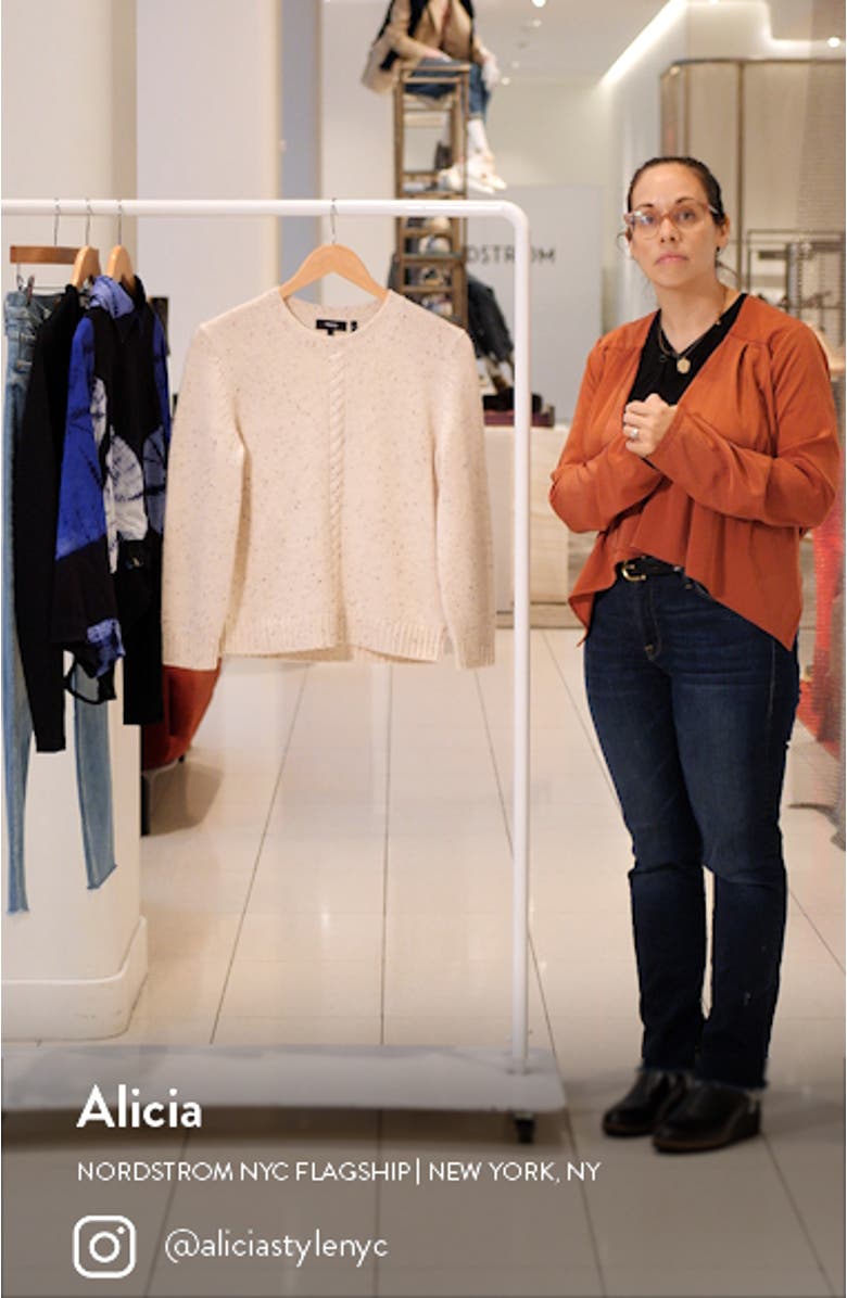 Shrunken Wool & Cashmere Sweater, sales video thumbnail