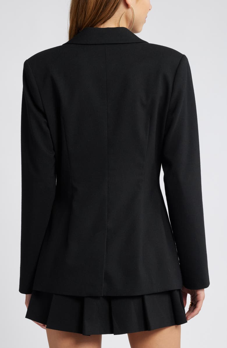 Open Edit Fitted Blazer, Alternate, color,