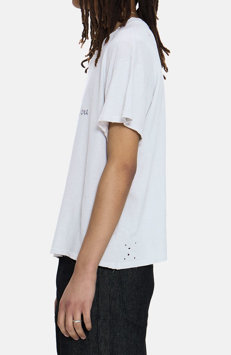 JADED LONDON An Echo of You Remains Graphic T-Shirt, Alternate, color, White