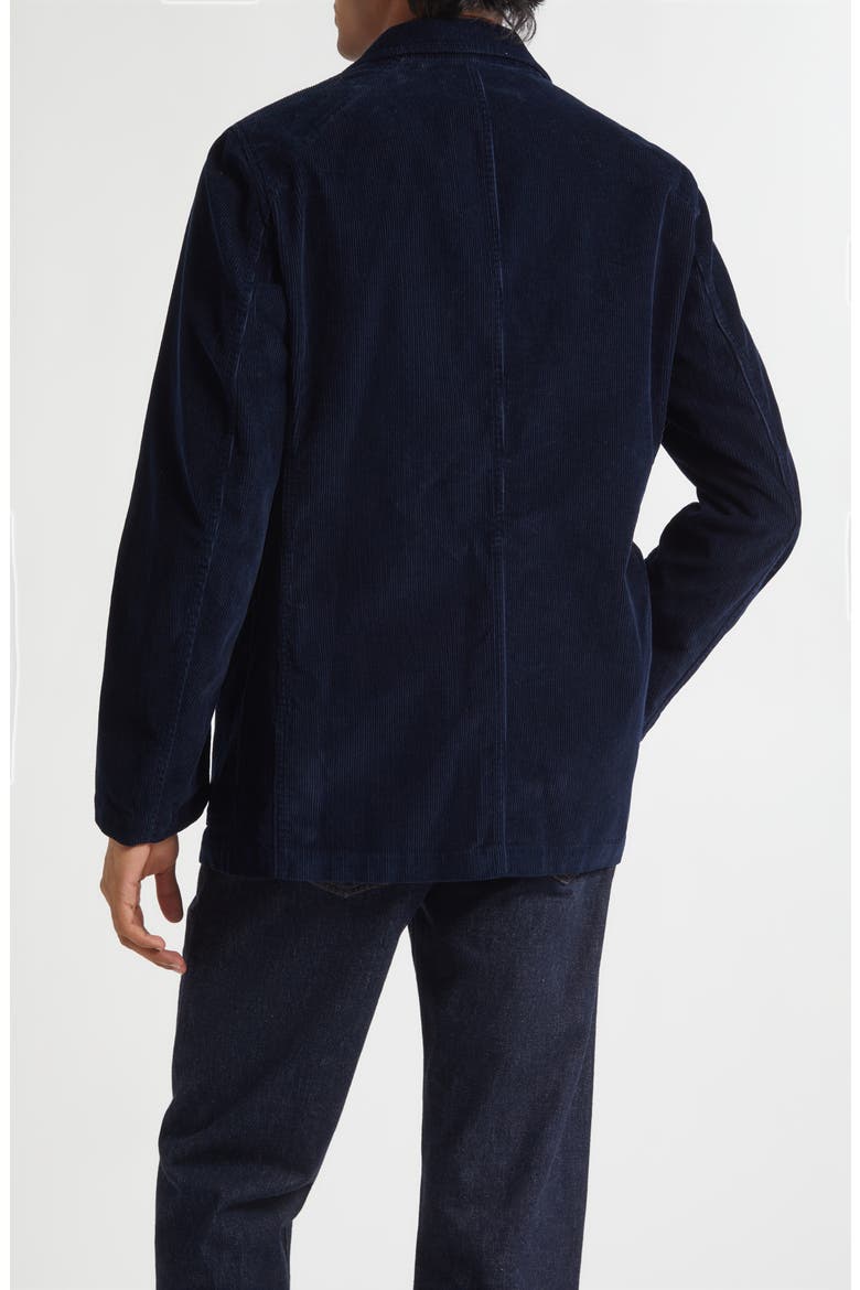 Games Cotton Corduroy Blazer, Alternate, color, NAVY