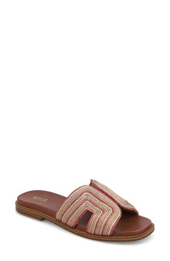 Mia Women's Dia Flat Sandals In Multi