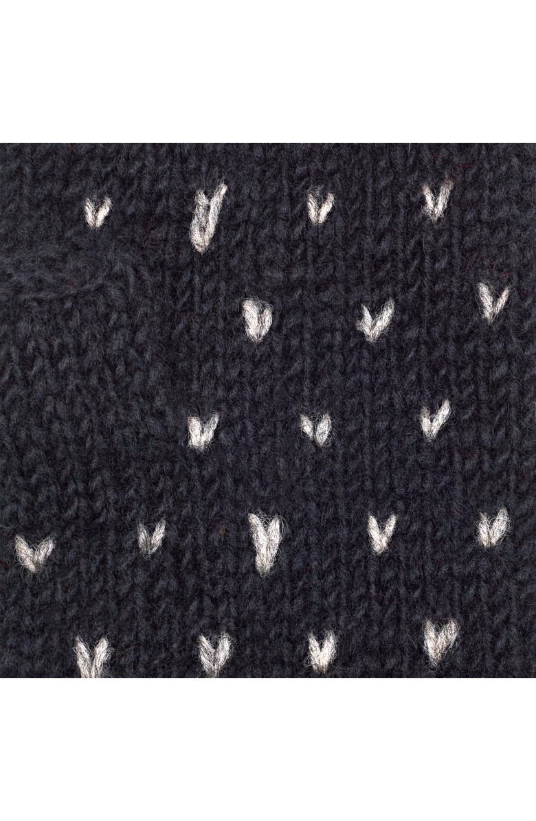 Feelgoodz Women's Artisan Hand-Knit Appalachian Winter Wool Half Mitten, Alternate, color, 