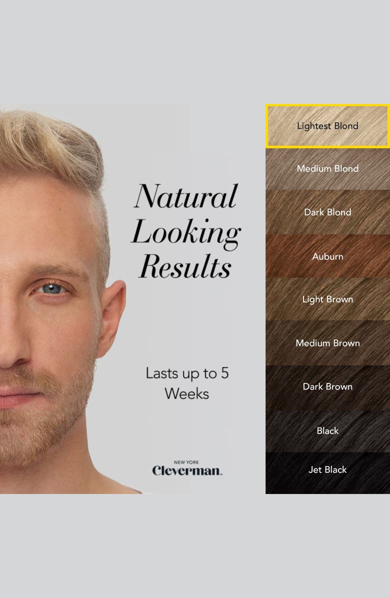 Cleverman Reusable Beard & Hair Dye Kit, Alternate, color, Lightest Blond