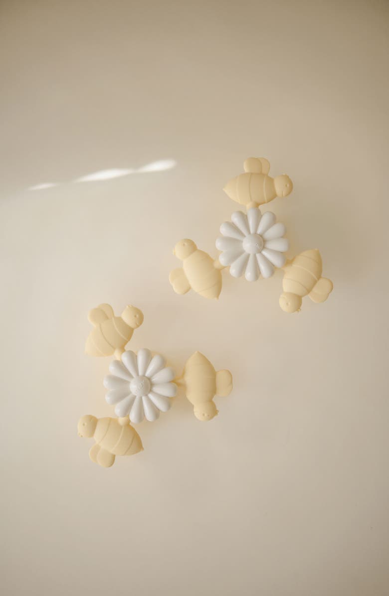 Mushie Bee Suction Spinner Toy, Alternate, color, Misc