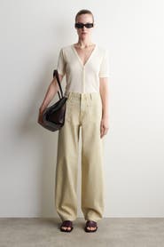 COS Patch-Pocket Straight-Leg Jeans