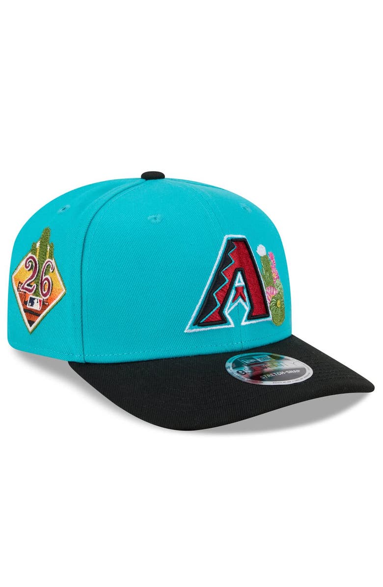 New Era Men's New Era  Aqua/Black Arizona Diamondbacks 2026 Spring Training 9SEVENTY Adjustable Hat, Main, color, 