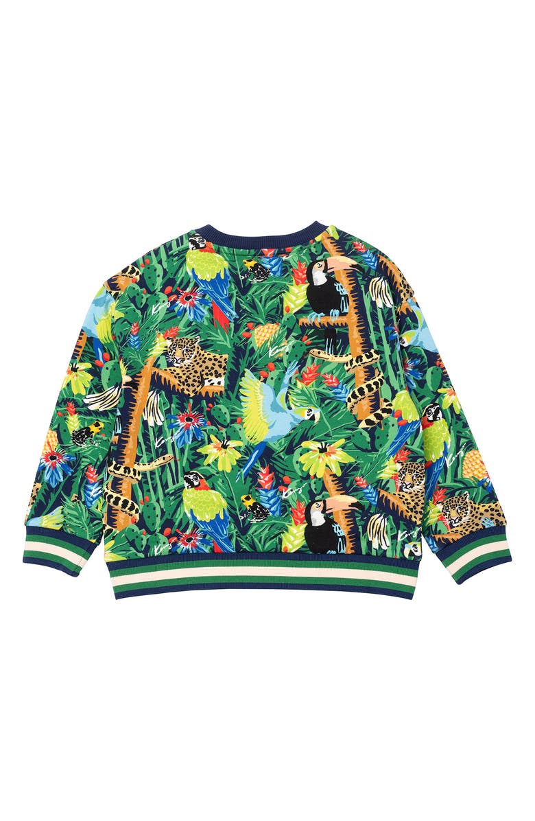 KENZO Tropical Jungle Print Sweatshirt, Alternate, color,