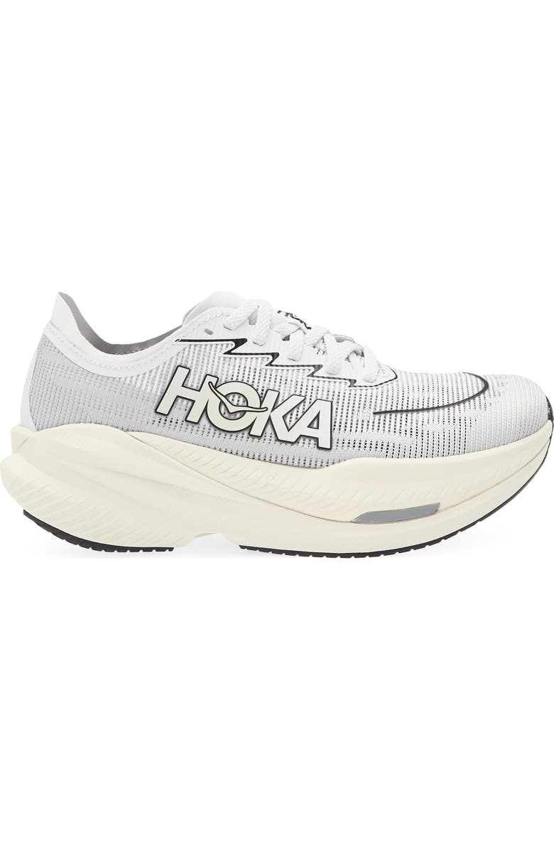 HOKA Mach X 2 Running Shoe, Alternate, color, White / Cosmic Grey