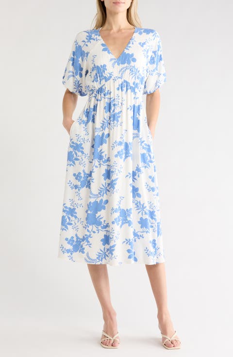 Empire Waist Midi Dress