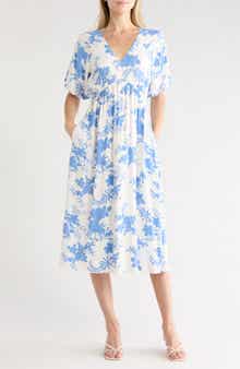 WEST K Empire Waist Midi Dress