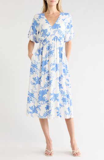 WEST K Empire Waist Midi Dress