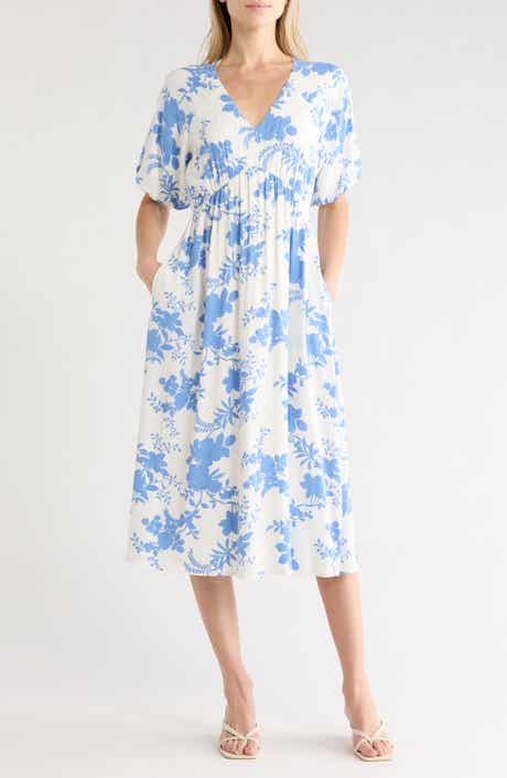 WEST K Empire Waist Midi Dress