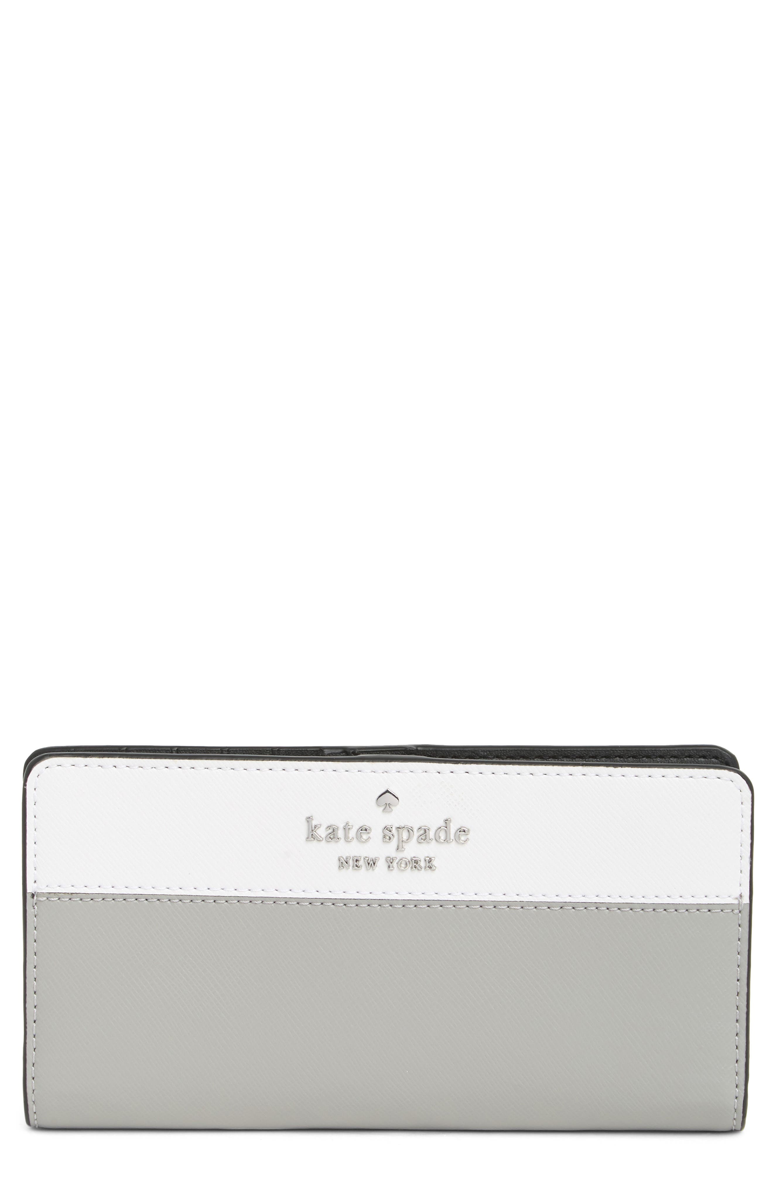 Kate Spade New York large slim bifold wallet