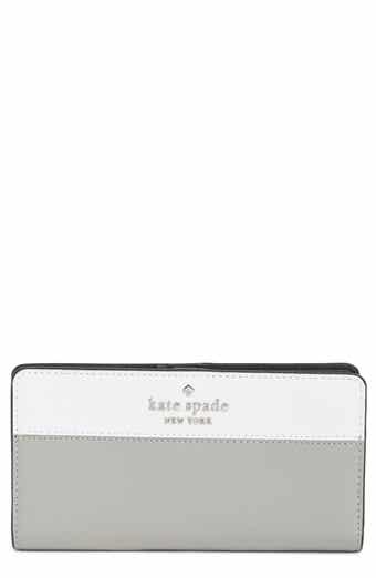 Kate Spade New York large slim bifold wallet