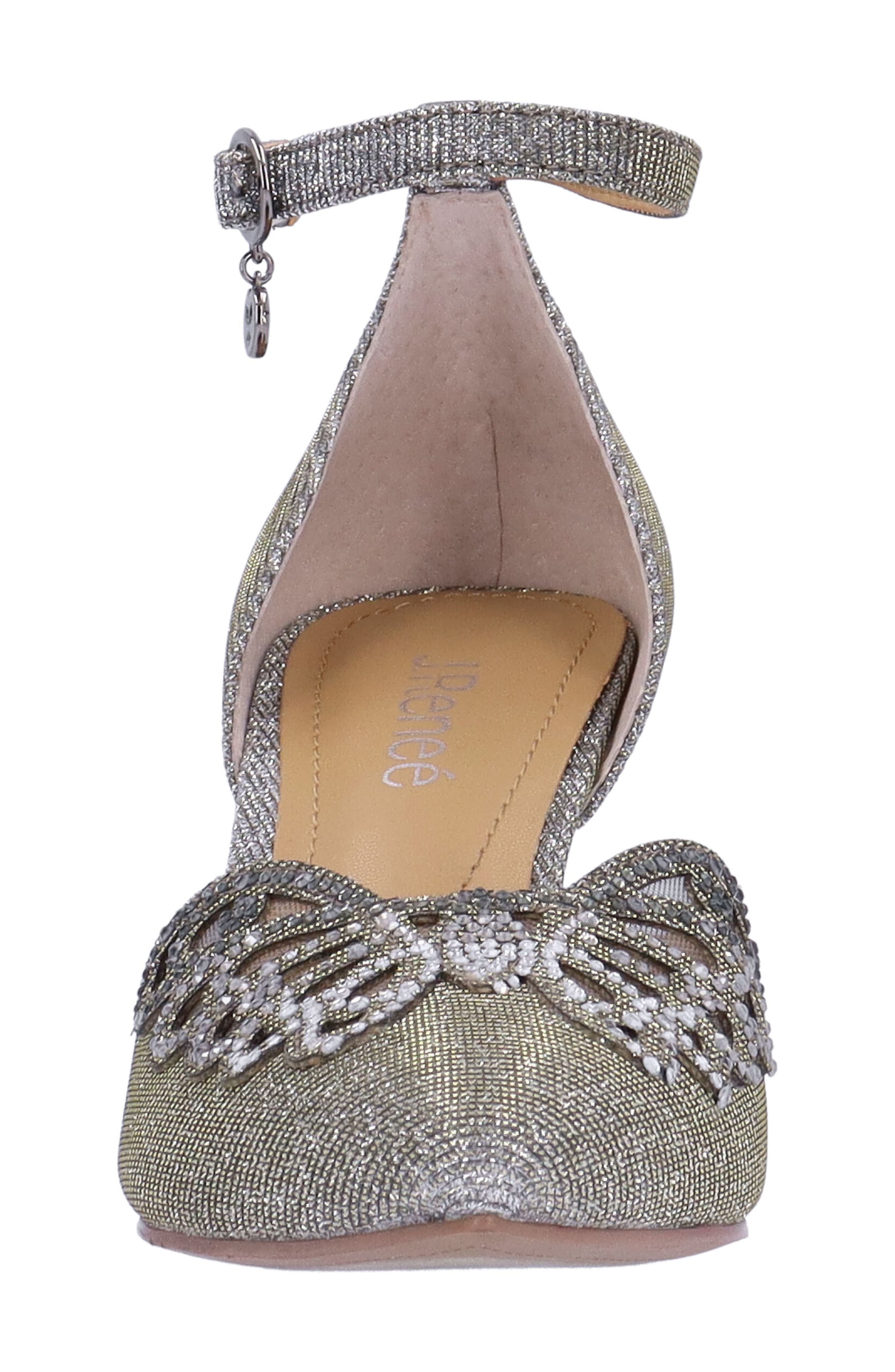 J. Reneé Isabetta Pointed Toe Pump, Alternate, color, Pewter