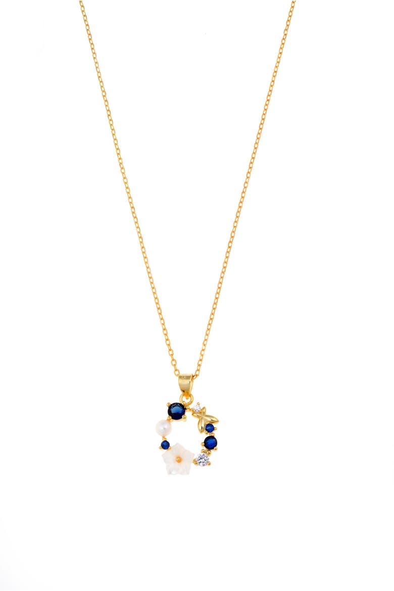 Summer Necklace, Main, color, Silver Gold Plated