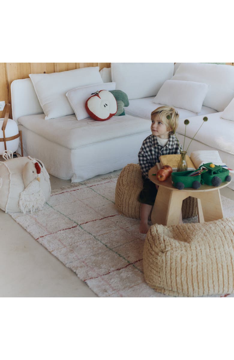 Lorena Canals Washable Rug Color Lines, Alternate, color, Natural