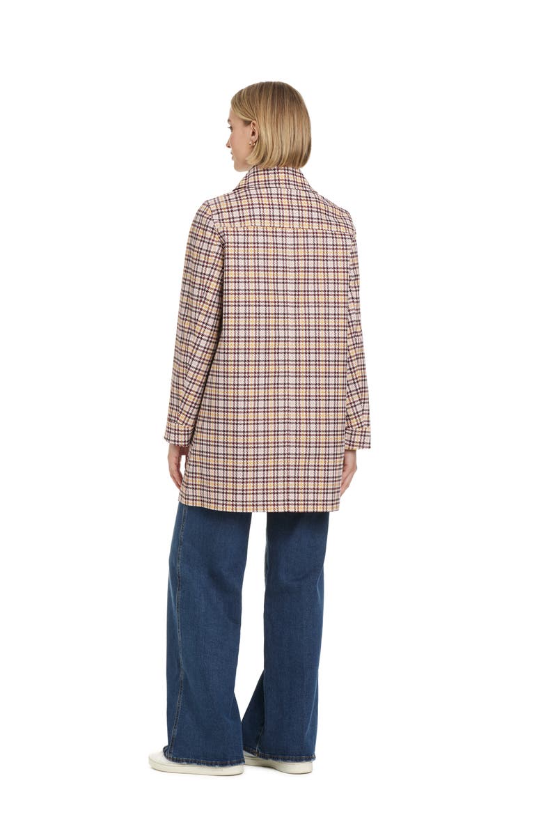 Water Resistant Coat with Removable Hood, Alternate, color, MINI HOUNDSTOOTH