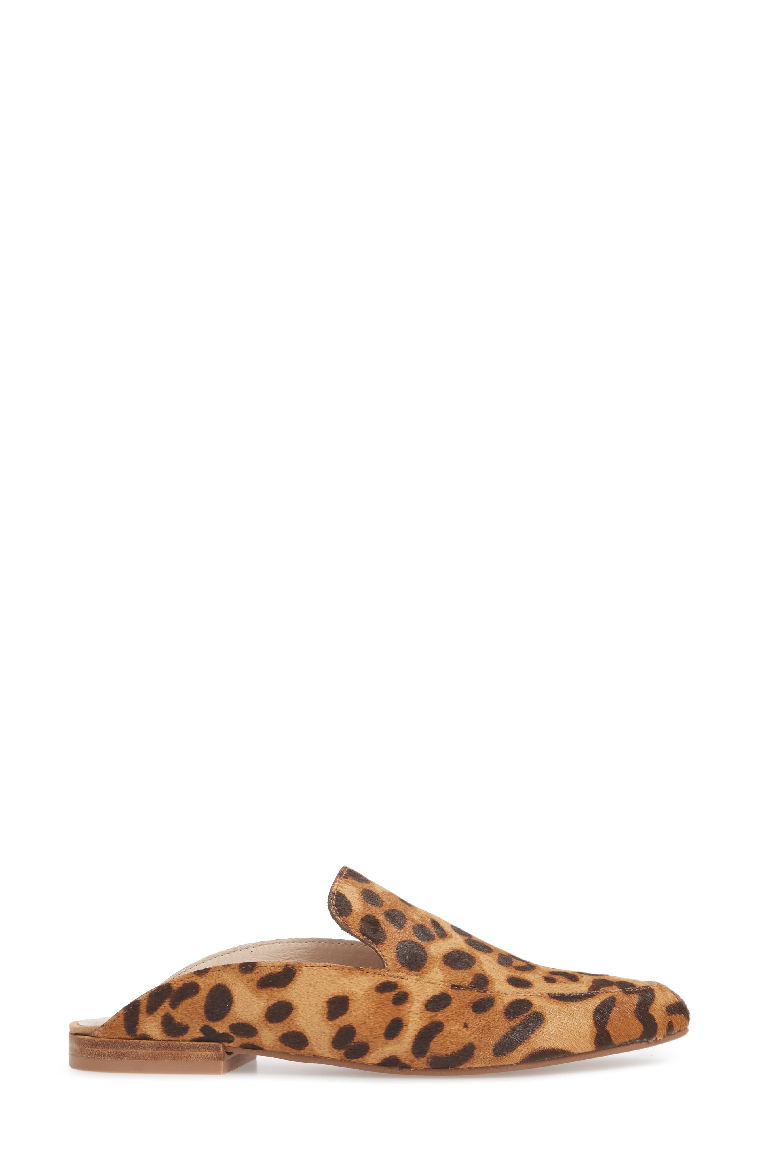 Capri Genuine Calf Hair Mule, Alternate, color, NATURAL CALF HAIR