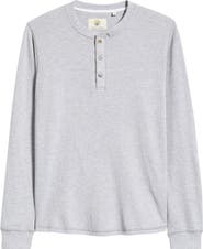 James Campbell Calico Waffle Stitch Henley