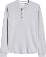 James Campbell Calico Waffle Stitch Henley