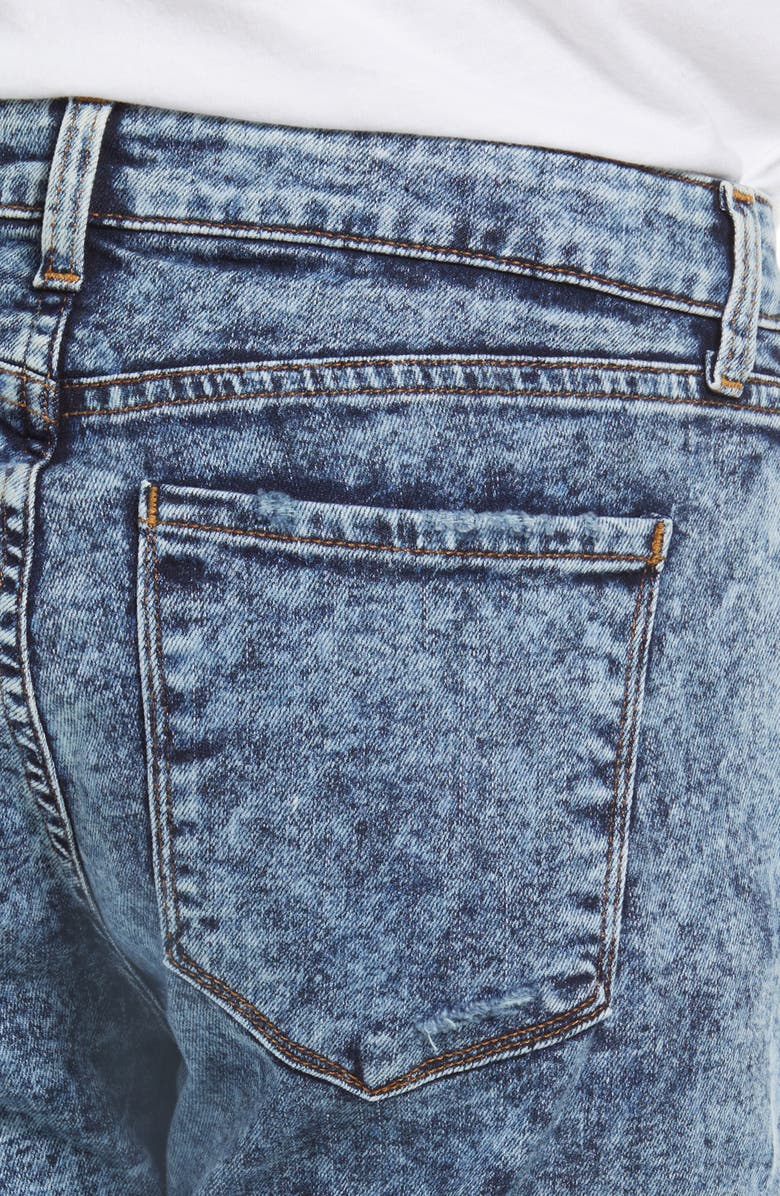 Monfrère Men's Brando Distressed Slim Fit Jeans, Alternate, color, 